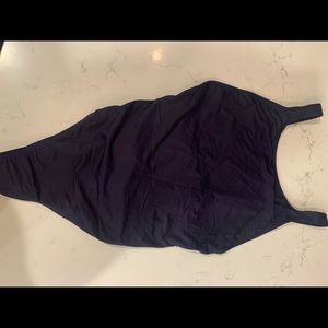 Andie Swim Montauk Navy One-Piece